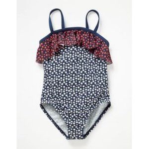 Boden Frill Detail Swimsuit Stars NWT - Host Pick*